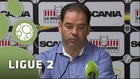 Conférence de presse Angers SCO - ESTAC Troyes (0-3) : Stéphane MOULIN (SCO) - Jean-Marc FURLAN (ESTAC) - 2014/2015