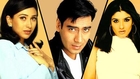 Ajay Devgun, Raveena, Karisma Love Triangle