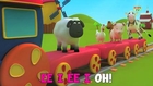 Bob, The Train - Learn Farm Song With Bob  Old MacDonald  Went To The Farm  Animal Sound Song (HD)