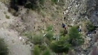 VIDEO - First Images of the A320 GermanWings Fragments filmed by helicopter