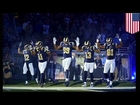 St Louis Rams show ‘Hands up, don’t shoot’ to protest the Michael Brown-Darren Wilson decision