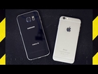 Galaxy S6 vs  iPhone 6 Drop Test!