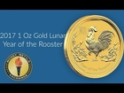 2017 1 Oz Gold Lunar Year of the Rooster Coin | Australia's Perth Mint | Money Metals Exchange